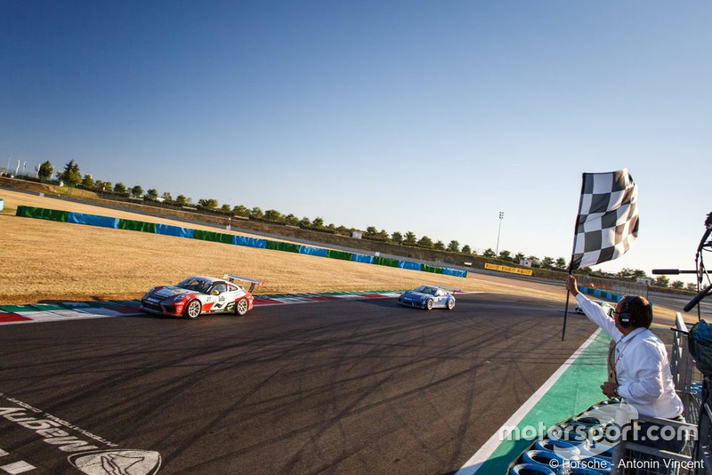 Valentin HASSE-CLOT #27, Sébastien Loeb Racing - Porsche Carrera Cup France à Magny-Cours, du 6 au 9 septembre 2018. Photo : Antonin Vincent.