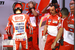 Jorge Lorenzo, Ducati Team, mit Luigi Dall'Igna
