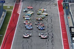 Start: #1 Porsche Team Porsche 919 Hybrid: Neel Jani, Andre Lotterer, Nick Tandy, führt