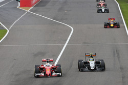 Себастьян Феттель, Ferrari SF16-H, Серхіо Перес, Sahara Force India F1 VJM09