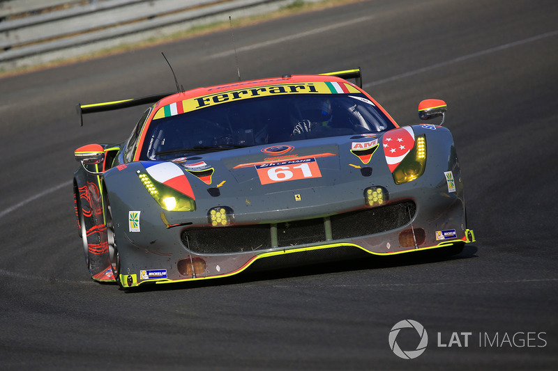 5. LMGTE-Am: #61 Clearwater Racing, Ferrari 488 GTE