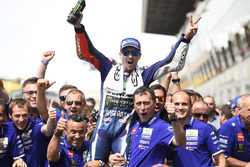 Il vincitore Jorge Lorenzo, Yamaha Factory Racing