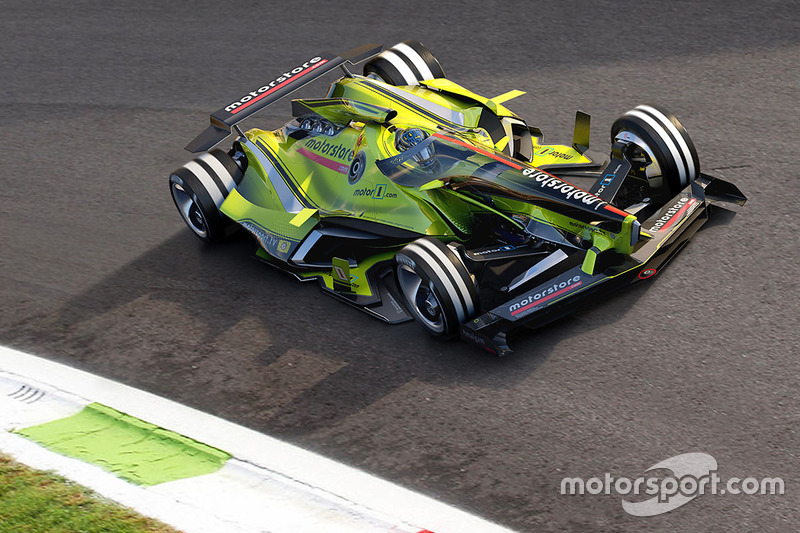 Designstudie: Formel 1 im Jahr 2030