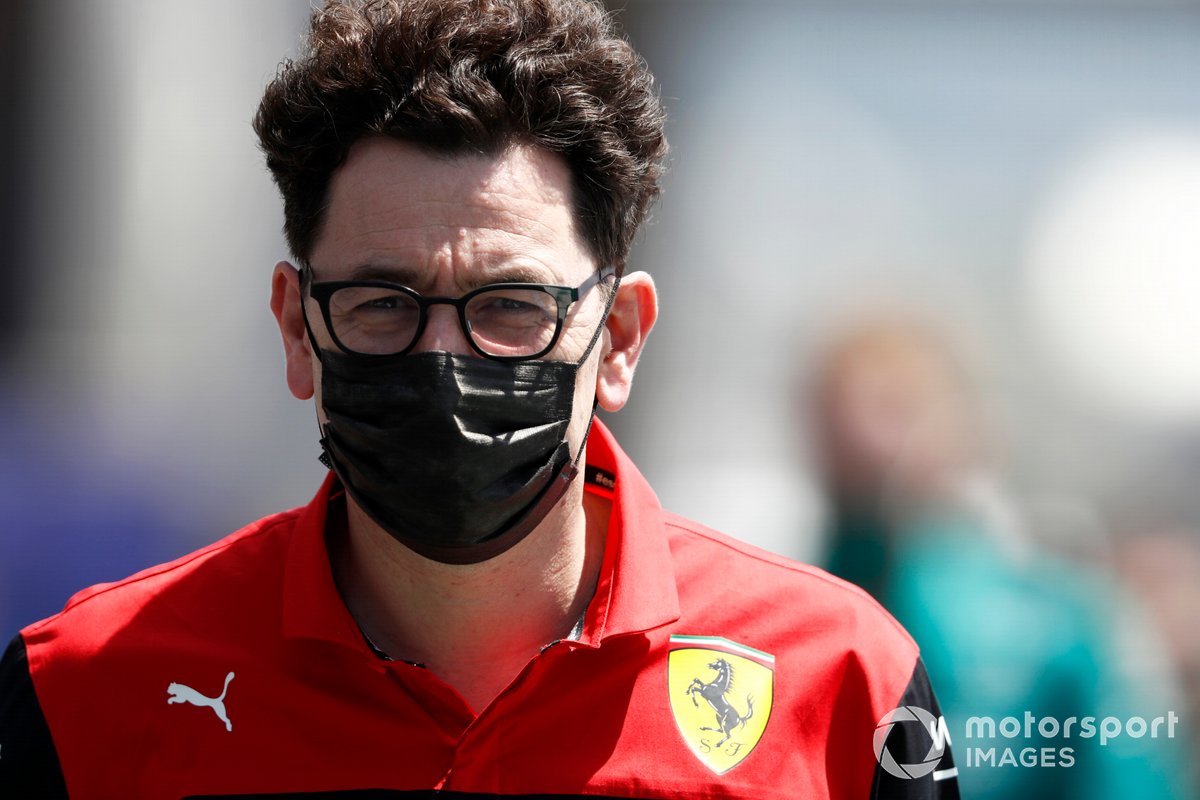 Mattia Binotto, Team Principal, Ferrari