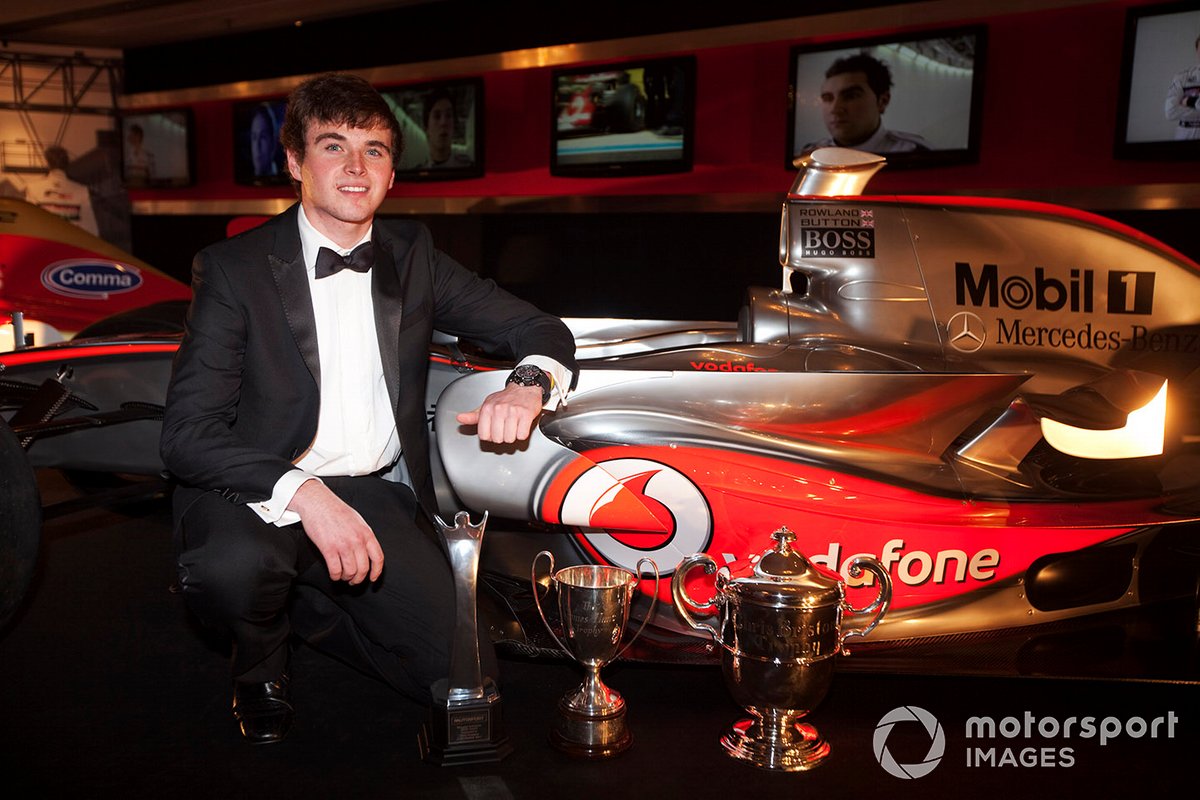 Oliver Rowland, vainqueur du McLaren Autosport BRDC Award