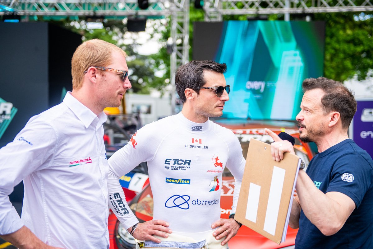 Bruno Spengler, Maxime Martin, Romeo Ferraris, Giulia ETCR