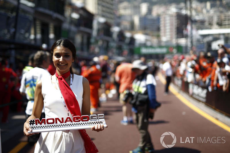 Modella del Monaco GP