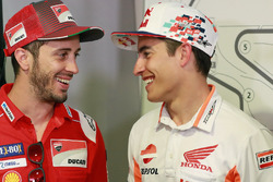 Andrea Dovizioso, Ducati Team, Marc Marquez, Repsol Honda Team