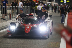 Yarış galibi #8 Toyota Gazoo Racing Toyota TS050-Hybrid: Sebastien Buemi, Anthony Davidson, Kazuki N