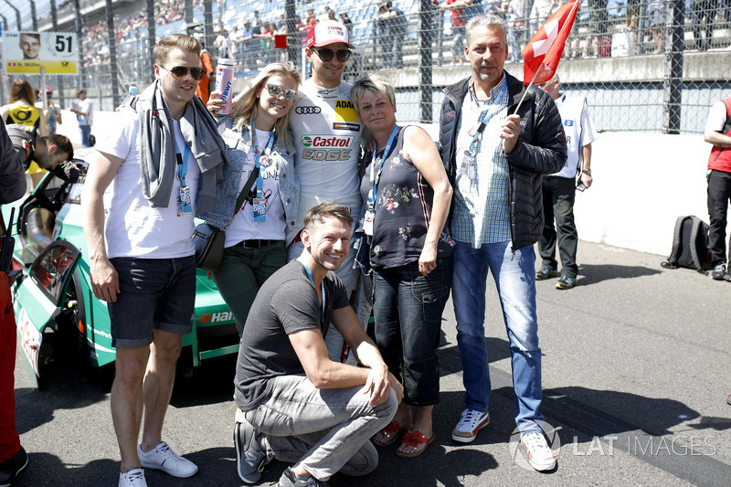 Nico Müller, Audi Sport Team Abt Sportsline with fans