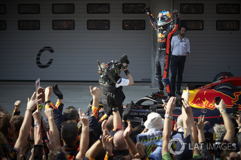 Ganador, Daniel Ricciardo, Red Bull Racing