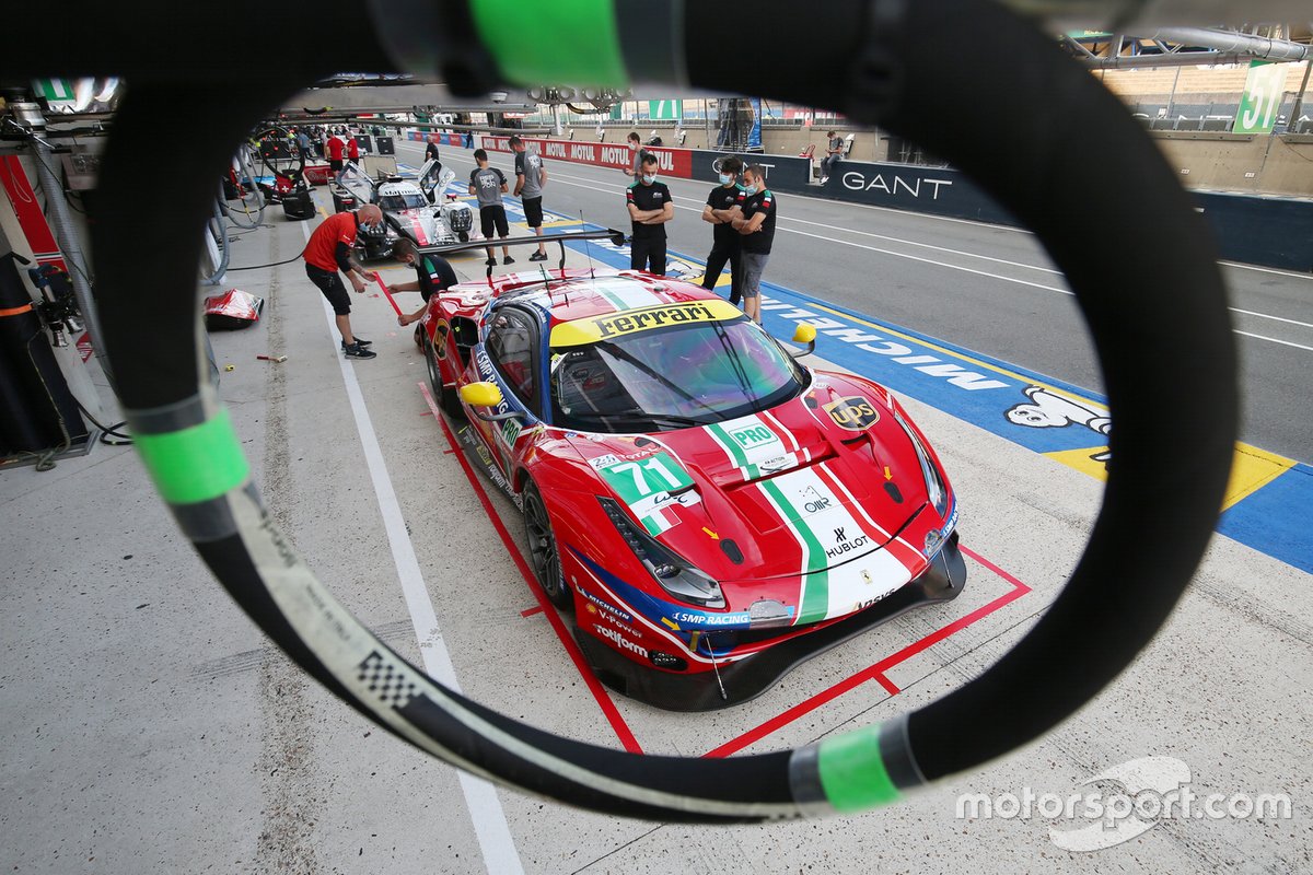 #71 AF Corse Ferrari 488 GTE EVO: Davide Rigon, Miguel Molina, Sam Bird