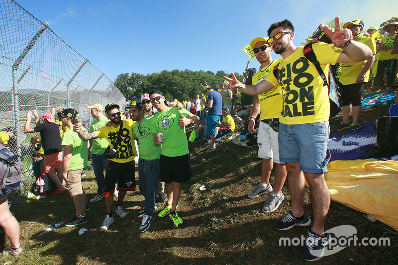 Fans van Valentino Rossi, Yamaha Factory Racing