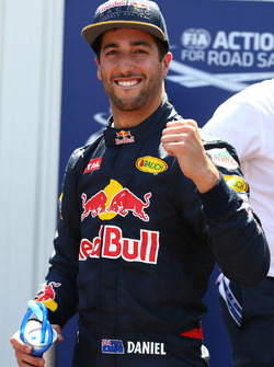 Poleman Daniel Ricciardo, Red Bull Racing