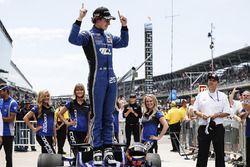 Race winner Matheus Leist, Carlin