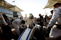 Felipe Massa, Williams, on the grid