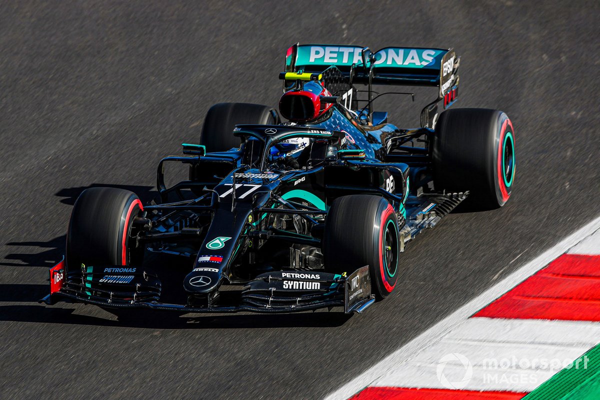 P2 Valtteri Bottas, Mercedes F1 W11