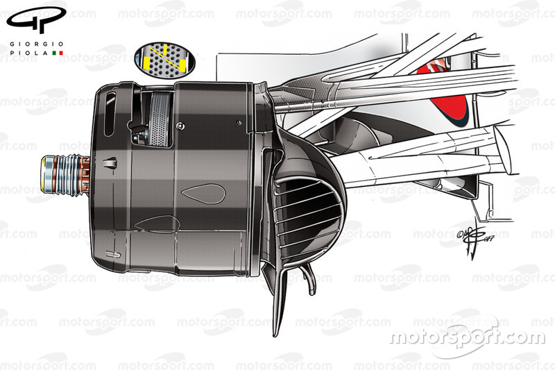 Повітропровід гальм Ferrari SF70H