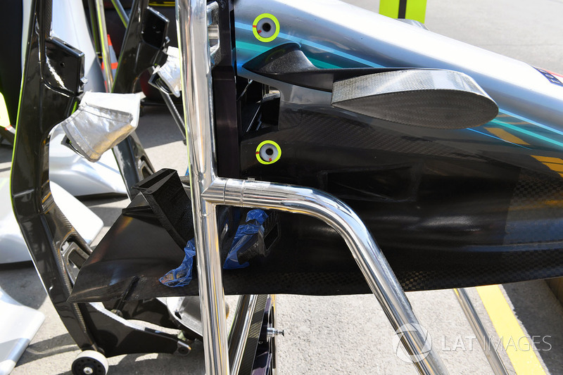Mercedes-AMG F1 W09 EQ Power burun detay