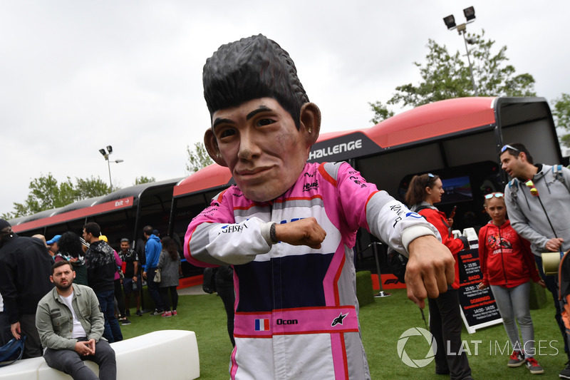 Sergio Perez, Force India caricatura