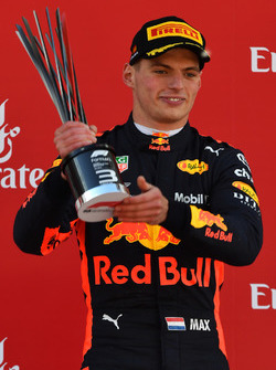 Podyum: 3. Max Verstappen, Red Bull Racing