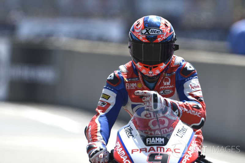Danilo Petrucci: “Eu sabia que a corrida poderia ser muito, muito difícil, porque o calor estaria muito alto. Nós tivemos muitos problemas com o pneu dianteiro.”