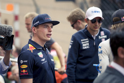 Max Verstappen, Red Bull Racing on the drivers parade
