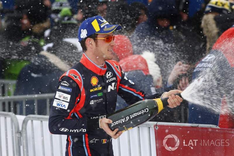 Il vincitore Thierry Neuville, Hyundai Motorsport