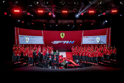 Sebastian Vettel, Ferrari, Kimi Raikkonen, Ferrari, Maurizio Arrivabene, Ferrari