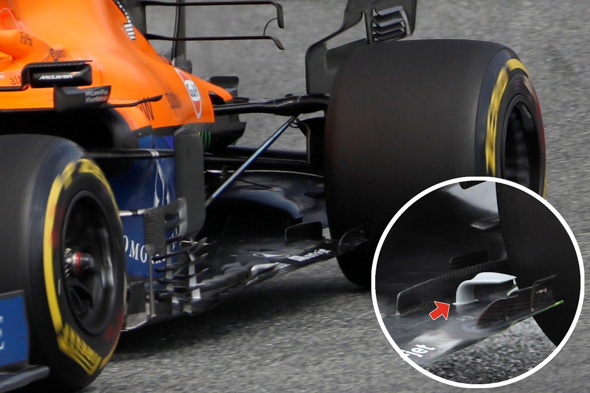 McLaren MCL35M taban