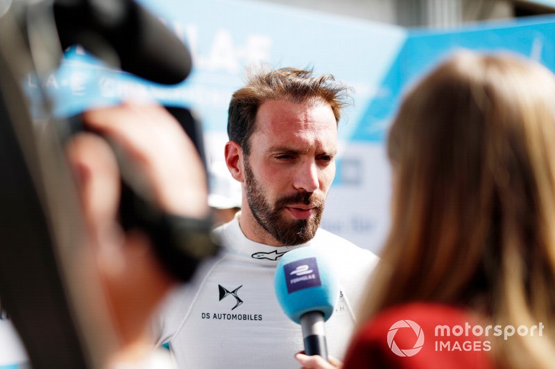 Jean-Eric Vergne, DS Techeetah parle aux médias