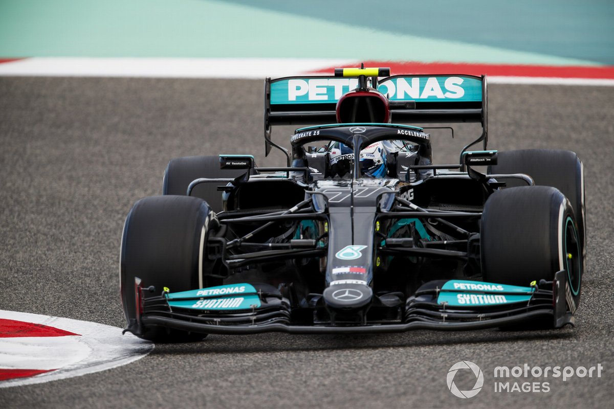 Valtteri Bottas, Mercedes W12.