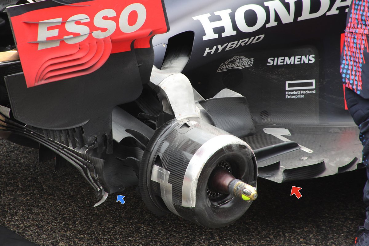 Red Bull Racing RB16B arka teker detay