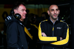Alan Permane, Renault Sport F1 Team, mit Cyril Abiteboul