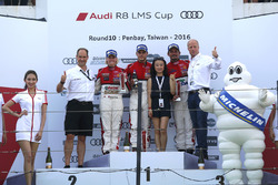 Round 10 podium