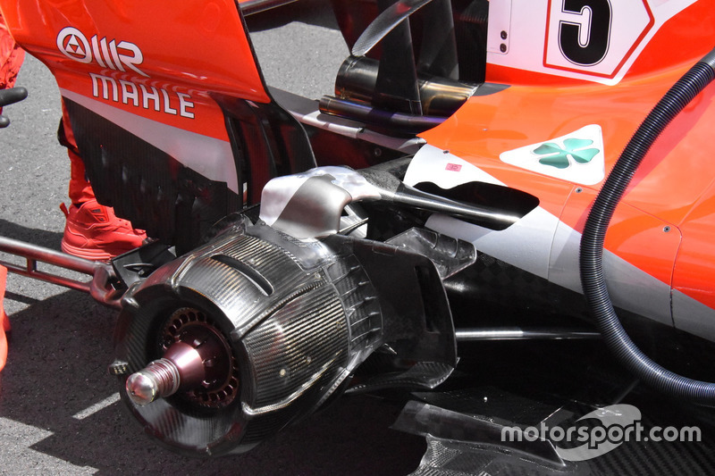 Задняя подвеска Ferrari SF71H