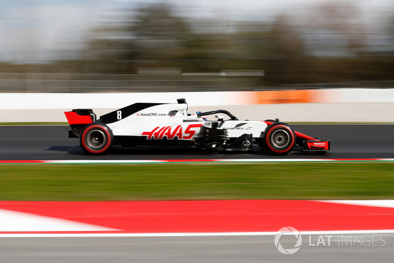 9º Haas VF-18: 695 vueltas.