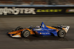 Scott Dixon, Chip Ganassi Racing Honda, yeni aeroscreen'i test ediyor