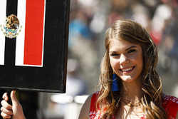 Grid Girl for Sergio Perez, Force India