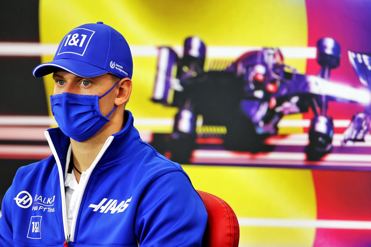 Mick Schumacher, Haas F1, in the Press Conference