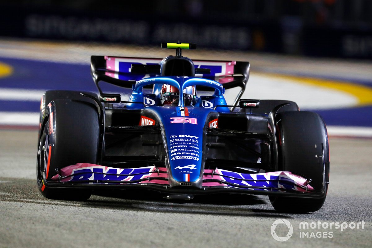 Esteban Ocon, Alpine A522