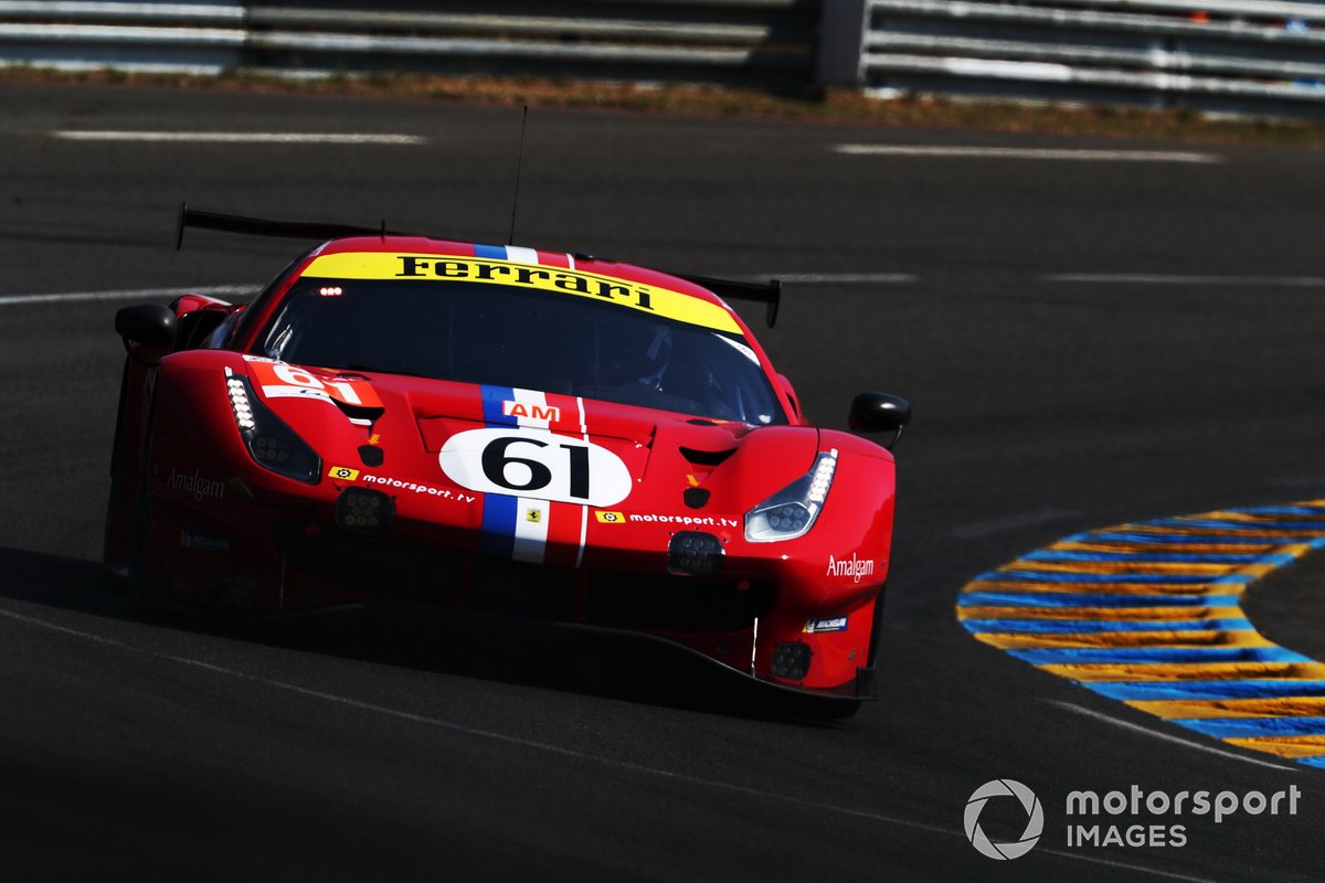 #61 Luzich Racing Ferrari 488 GTE EVO: Francesco Piovanetti, Oswaldo Negri, Come Ledogar