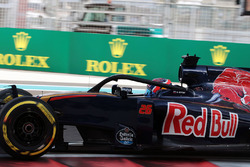 Daniil Kvyat, Scuderia Toro Rosso STR11 con il dispositivo Halo