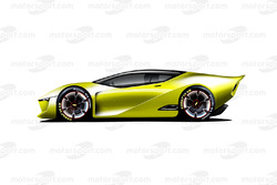 Fantasy NASCAR design van de toekomst