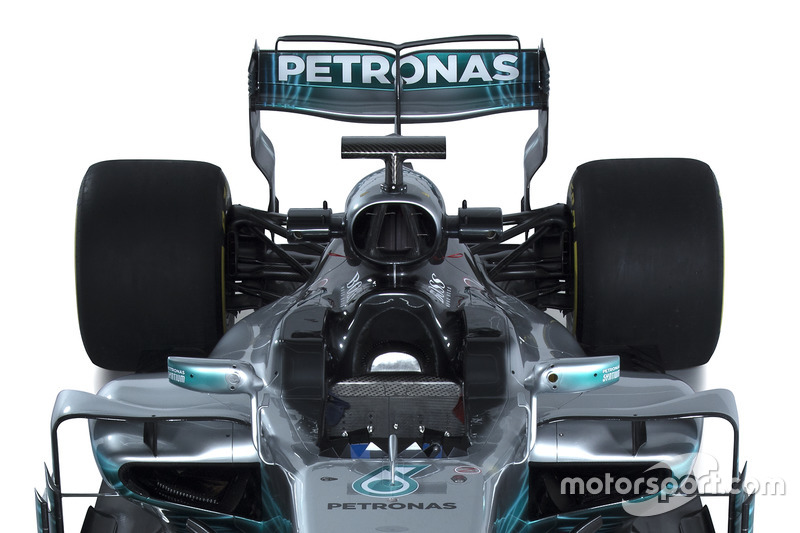 Mercedes AMG F1 W08 detalle