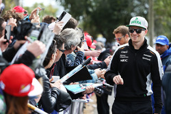 Nico Hulkenberg, Sahara Force India F1 coni tifosi