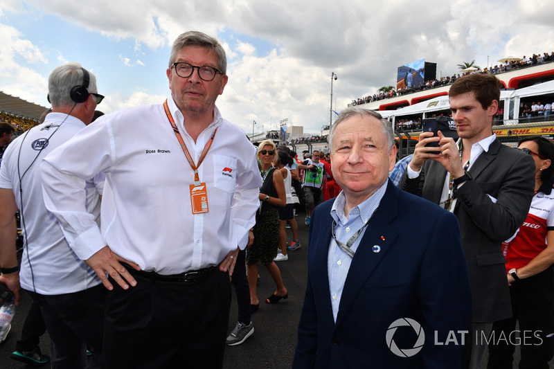 Росс Браун и президент FIA Жан Тодт