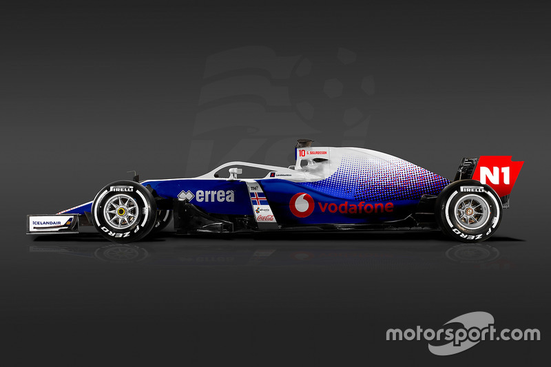Formula 1 Dünya Kupası tasarımları - İzlanda