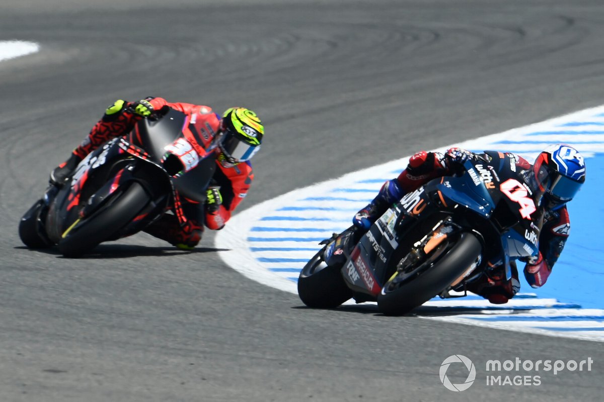 Andrea Dovizioso was een van de coureurs die de 'niet-bestaande regels' in Jerez overtrad.