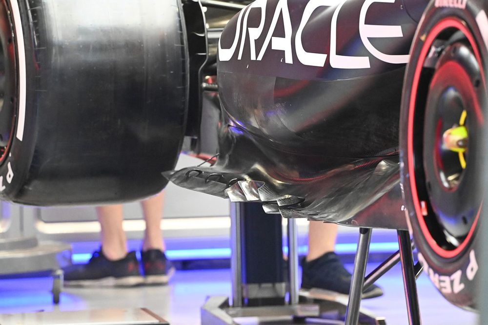 Red Bull Racing RB19 detalle del piso